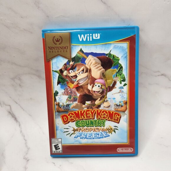 Nintendo Selects Donkey Kong Country Tropical Freeze WiiU COMPLETE - Picture 1 of 5